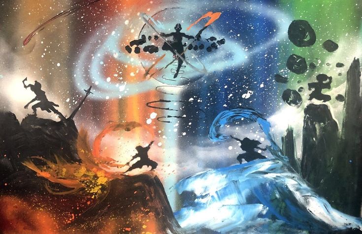 A história entre A Lenda de Aang e A Lenda de Korra